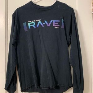 S/M Black Long Sleeve Shirt